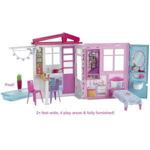 Barbie® kaasaskantav maja