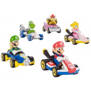 Hot Wheels® Mario Kart® teemalised mudelautod