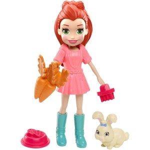 Polly Pocket® nukk Lila lemmikuga