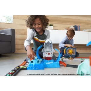 Hot Wheels® City robot-hai mängurada