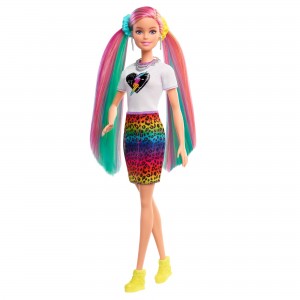 Barbie® vikerkaarejuustega gepardi nukk
