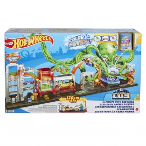 Hot Wheels® Ultimate kaheksajala autopesula