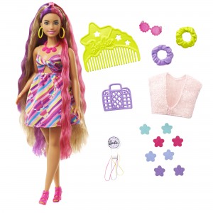 Barbie® maani juustega soengunukk - brünett