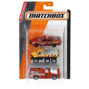 Matchbox® mudelautode 3-pakk