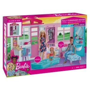 Barbie kaasaskantav maja