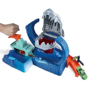 Hot Wheels® City robot-hai mängurada