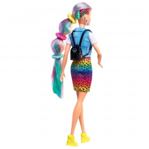 Barbie® vikerkaarejuustega gepardi nukk