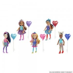Barbie® Chelsea Color Reveal peoteemalised värviüllatusnukud